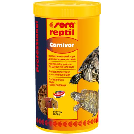 SERA Reptil Professional Carnivor Nature 250 ml Húsevő Hüllőknek (26974)