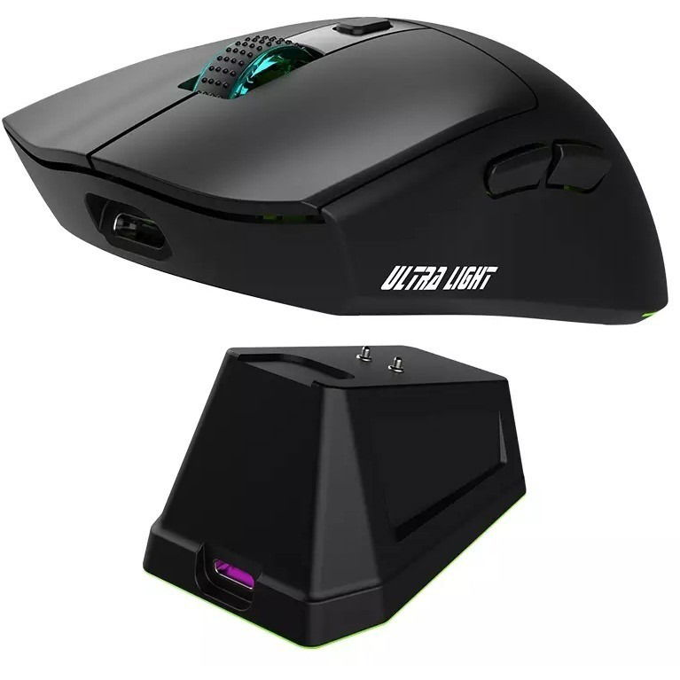 JEDEL WD139 vezeték nélküli gaming egér 1600 DPI, fekete (WD139 Bk)