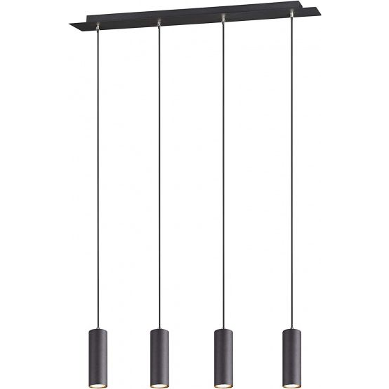 TRIO 312400432 Marley 35W fekete függesztett lámpatest (twm_446693)