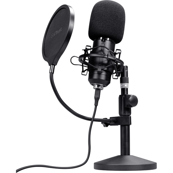 Trust GXT 269 Emita II Negro Micrófono de estudio