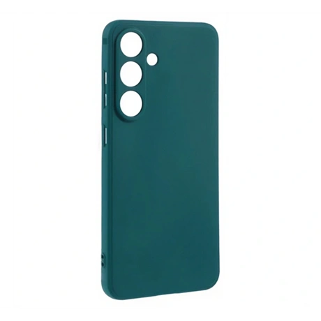 Samsung S25 GIGAPACK Szilikon telefonvédő matt SÖTÉTZÖLD (GP-165075)