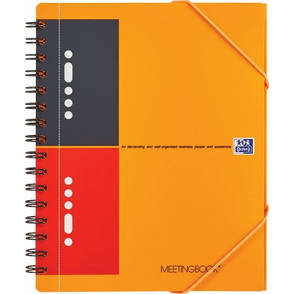  Oxford Notesbog Oxford International Meetingbook A5, linjeret, 80 ark, a 80 g