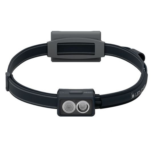 LEDLENSER NEO3 futó fejlámpa 400lm 80m 3xAAA fekete-szürke (502717) (l502717)