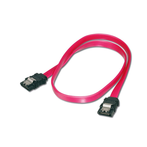 DIGITUS SATA Anschlussk. L-Typ 0,5m  SATAII/III gerade Polybeutel
