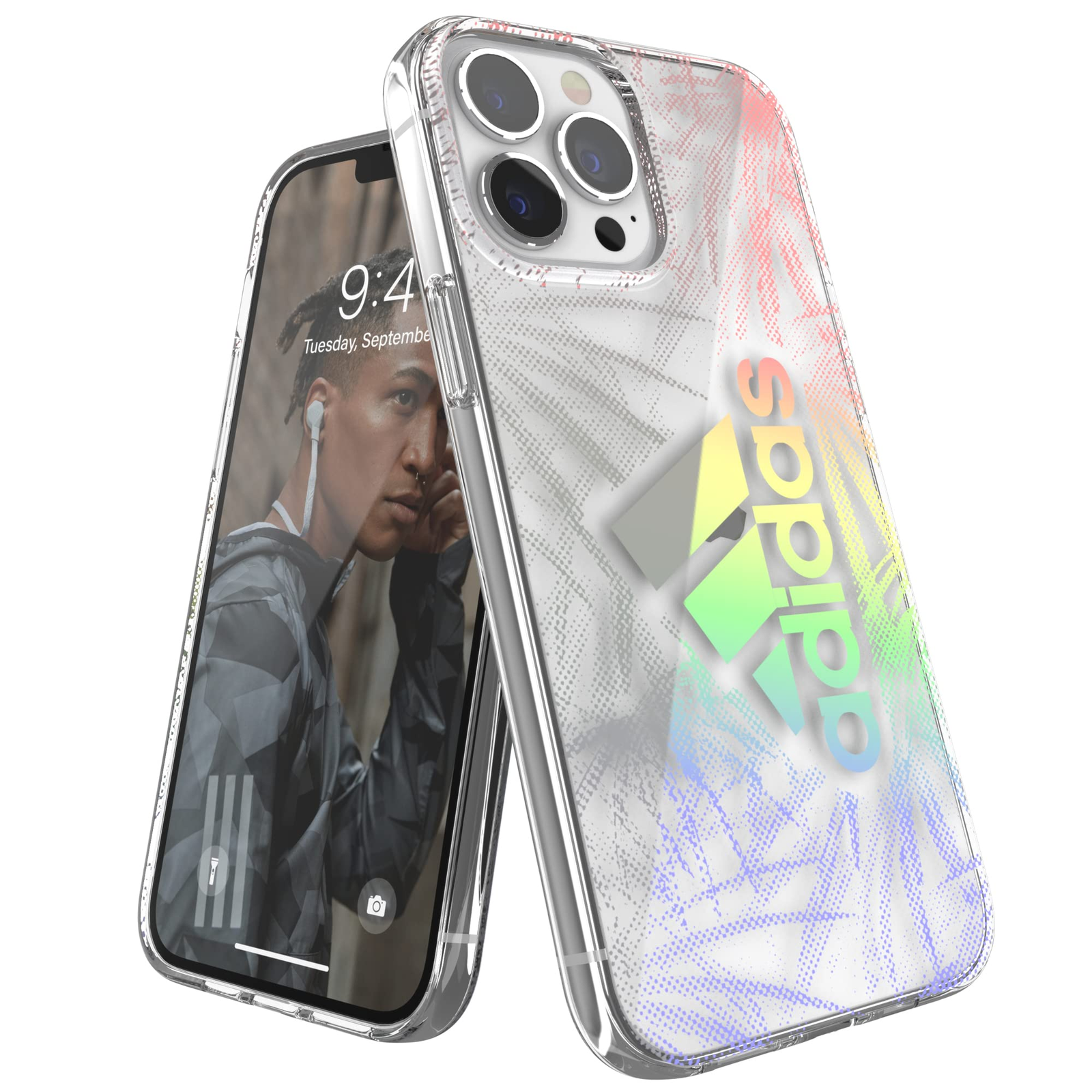 Adidas OR Moulded Case Palm Apple iPhone 13 Pro Max Tok - Mintás/Áttetsző (47824)