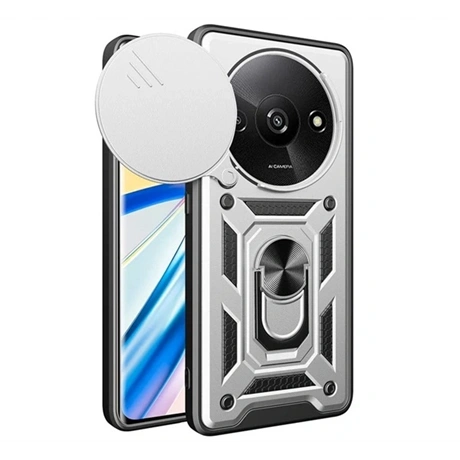 Gigapack Defender kameravédős hátlaptok Xiaomi Redmi A3 4G ezüst