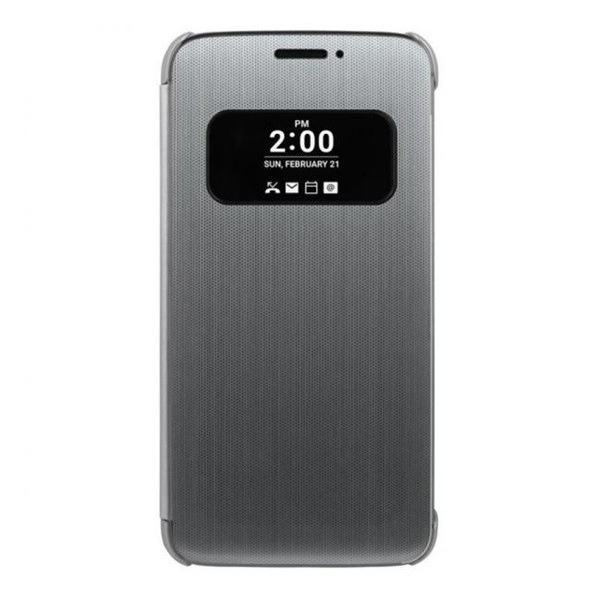 LG tok álló (FLIP, oldalra nyíló, hívószámkijelzés, és hívás felvételhez kivágás, QuickWindow) SZÜRKE [LG G5 (H850) ]