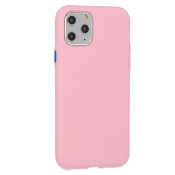 Fusion Solid Apple iPhone 7 / 8 / SE (2020) Szilikon Tok - Rózsaszín (FSN-SC-BC-IPH78-PI)