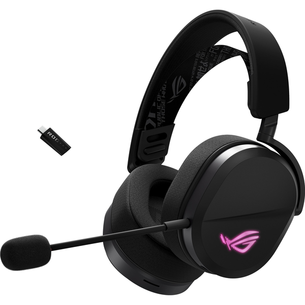 Безжични геймърски слушалки ASUS ROG Pelta, черни