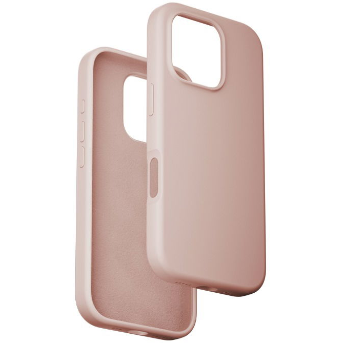 Vention iPhone 16 Pro Liquid szilikon MagSafe tok - Dusty Pink (KUHP0-30)