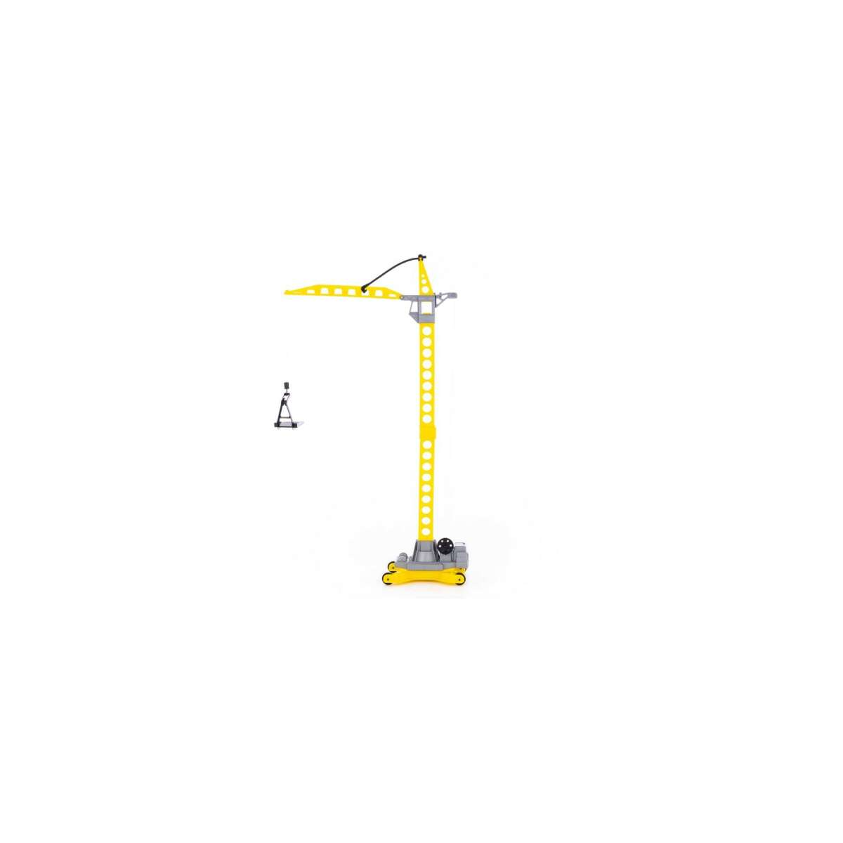 Polesise Óriási építkezési játékdaru 79cm - Sárga (57167)