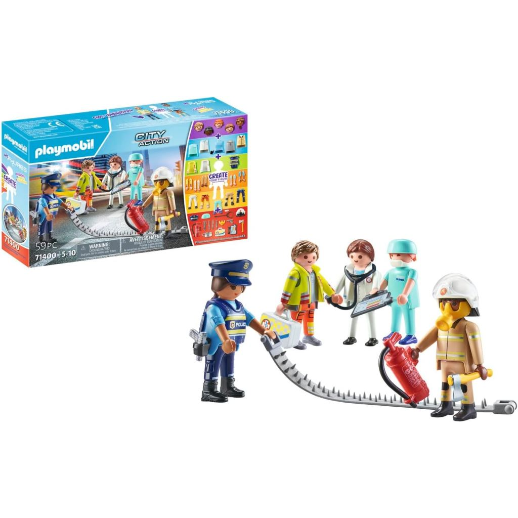 Playmobil Figures My Figures: Mentőcsapat (71400) (Playmobil71400)
