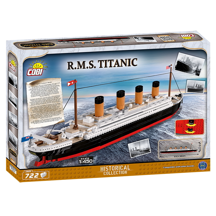 Cobi Titanic 722 darabos építő készlet (COBI-1929)