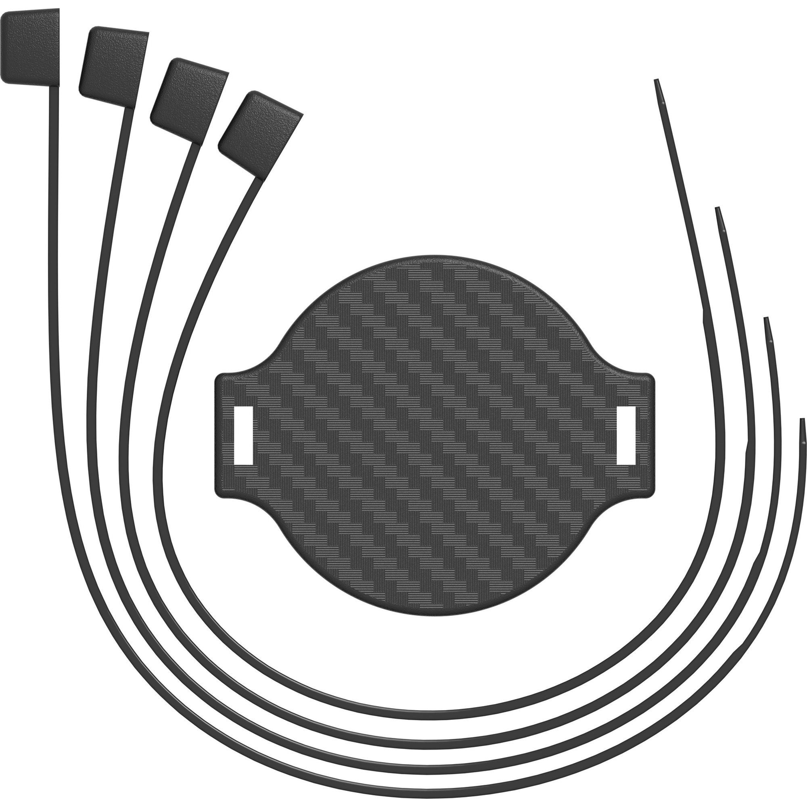 AlzaGuard Bike Mount for AirTag with Zip Ties (AGD-AMZT001B)