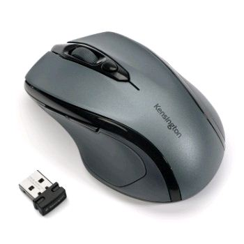 Kensington Pro Fit Mid-Size vezeték nélküli optikai egér szürke (K72423WW)
