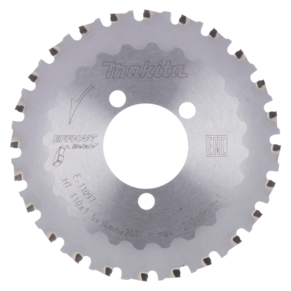 Makita EFFICUT Acél Körfűrészlap Ø 110mm 24 fog (E-11097)