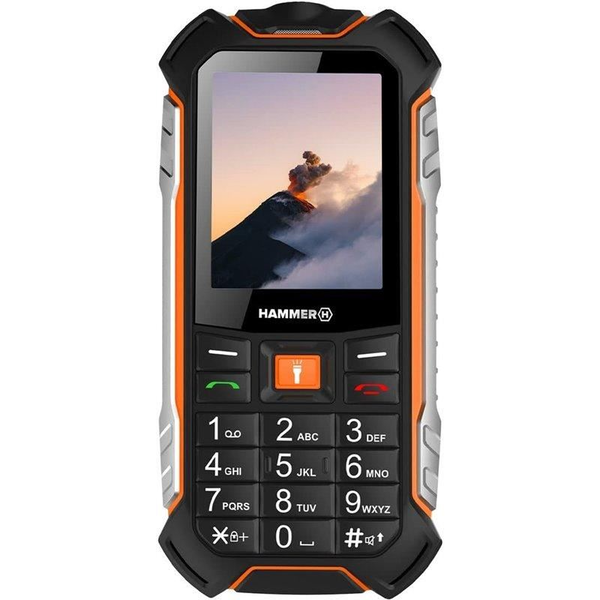 myPhone HAMMER Boost LTE Dual-Sim mobiltelefon fekete-narancs - Bontott termék!