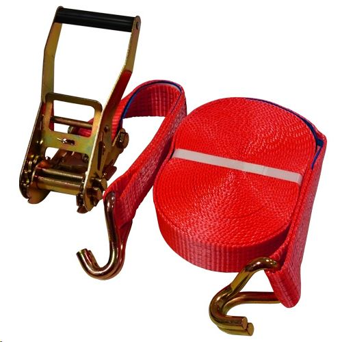 Homasita 30502510 Csomagleszorító heveder minősített, racsnis, kampós, 10m 2,5T (30502510)