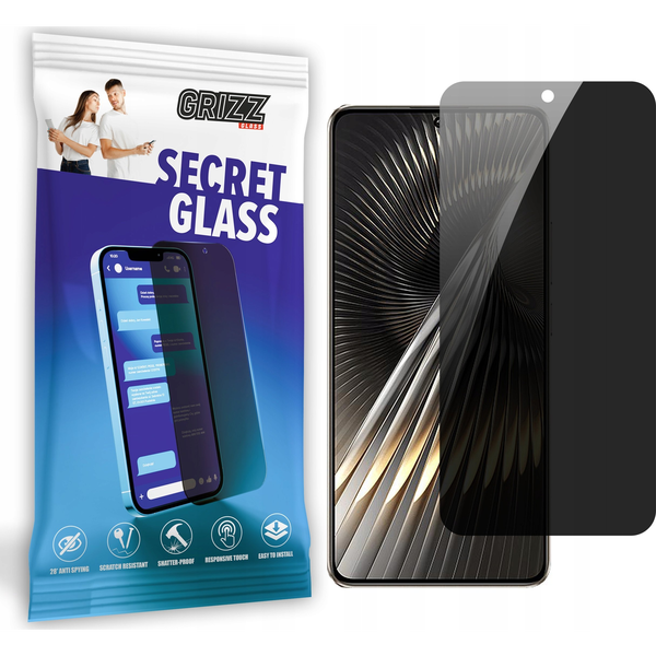  GrizzGlass Szkło prywatyzujące GrizzGlass SecretGlass do Xiaomi Redmi Turbo 3