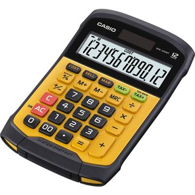 Vodotesná kalkulačka Casio WM-320 MT-S žltá