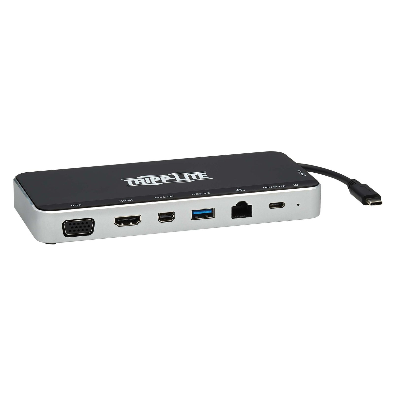 Tripp Lite U442-DOCK16-B dokkoló állomás és port replikátor Vezetékes USB 3.2 Gen 1 (3.1 Gen 1) Type-C Szürke (U442-DOCK16-B)