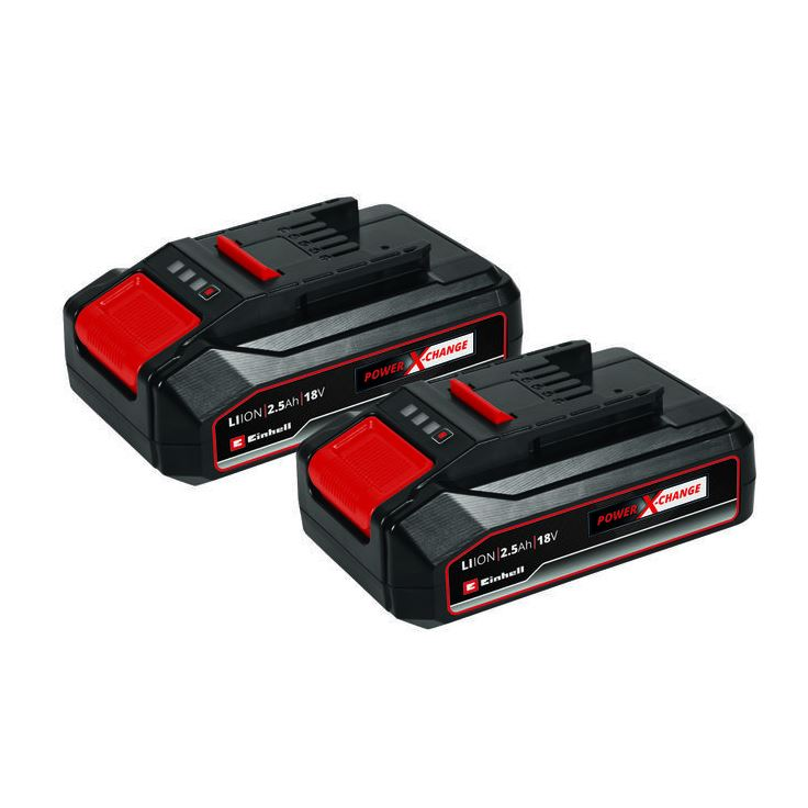 Einhell 2x 18V 2,5Ah PXC-Twinpack akkumulátor 2db (4511524) (e4511524)