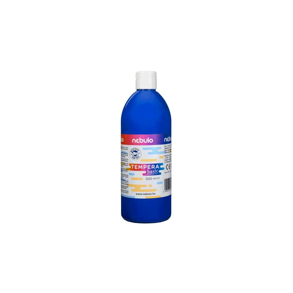 Nebulo folyékony állagú temperafesték 500ml kék (NTF-500-KE) (NTF-500-KE)