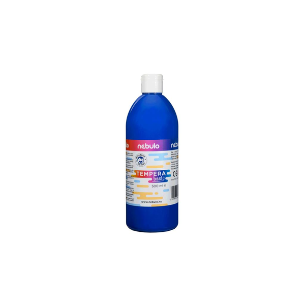 Nebulo folyékony állagú temperafesték 500ml kék (NTF-500-KE)