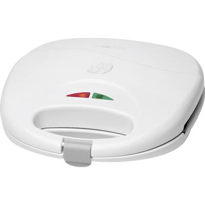 Сандвичмашина Clatronic ST3477, 750 W, Незалепващи плочи, Бяла