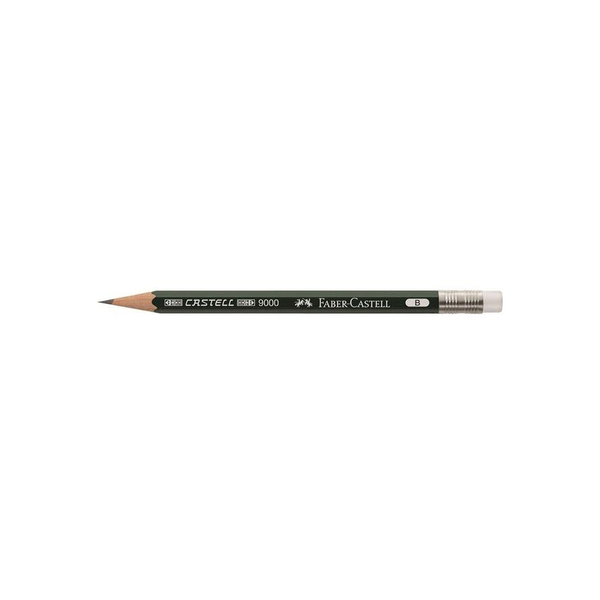 Faber-Castell Castell 9000 "B" Grafitceruza radírral