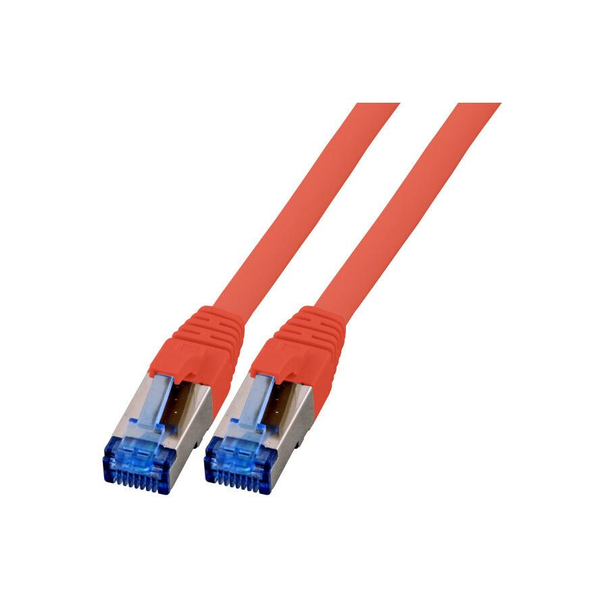EFB RJ45 Patchkabel S/FTP,Cat.6A,Cat7 TPE superflex,0.5m,rot