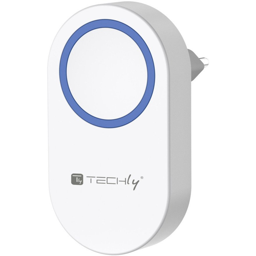 Techly I-BELL-RING05R ajtócsengő Fehér (I-BELL-RING05R)