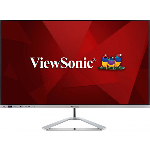 Viewsonic VX Series VX3276-2K-mhd-2 számítógép monitor 81,3 cm (32") 2560 x 1440 pixelek Quad HD LED Ezüst