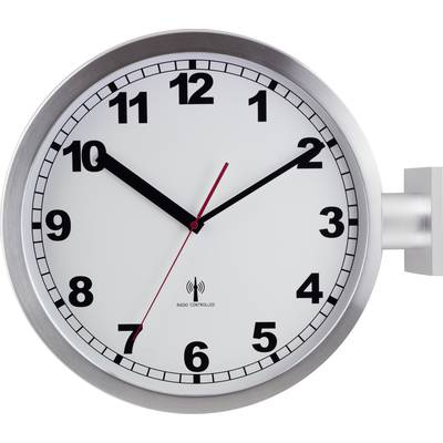 EUROTIME (ET-51764-47) Rádiójel vezérlésű Falióra 40 cm Alumínium (ET-51764-47)