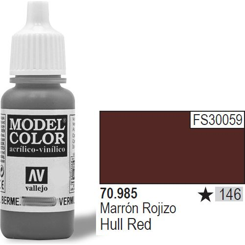 Vallejo Model Color Hull Red Akrilfesték 70985