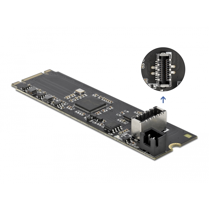 Delock 63330 Belső M.2 key M-B - USB 3.2 átalakító (63330)