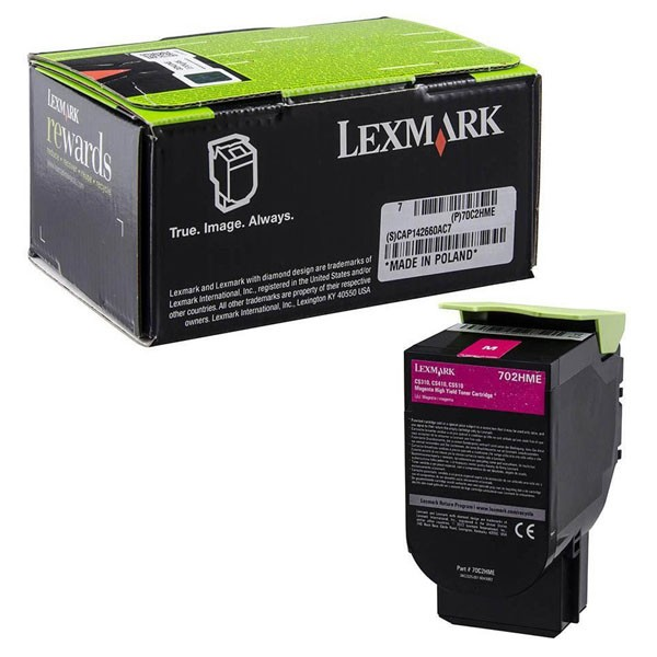 Lexmark 702HM toner 1 kusov Originál Purpurová