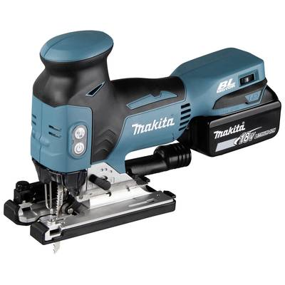Makita (DJV181RTJ) Akkus asztali fűrész (DJV181RTJ) akkuval, Töltővel, Hordtáskával 18 V 5.0 Ah Vele szállított akkuk száma 1 (DJV181RTJ)