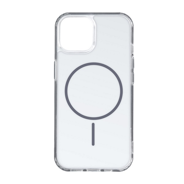 Szilikon telefonvédő (ultravékony, műanyag hátlap, MagSafe, légpárnás sarok) SÖTÉTSZÜRKE Apple iPhone Air "Gigapack csomagolás" (GP-173610)