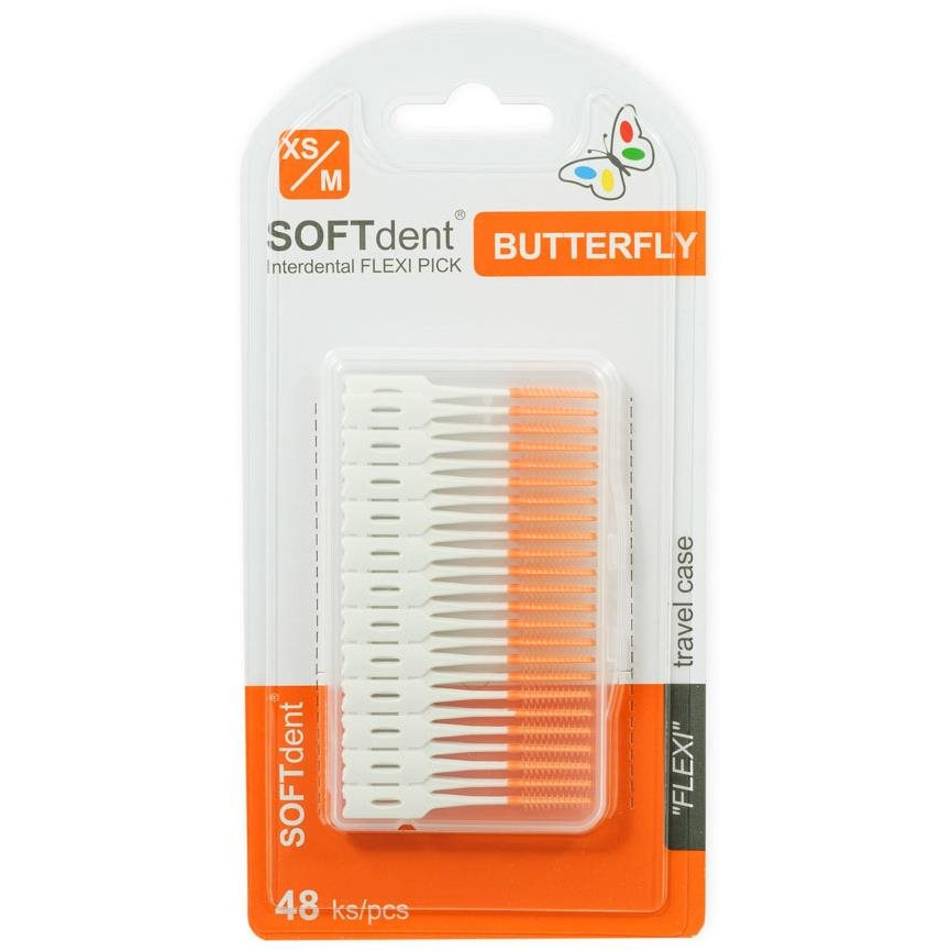 SOFTDENT Butterfly FLEXI PICK, 48 db több szín (8594027315374)