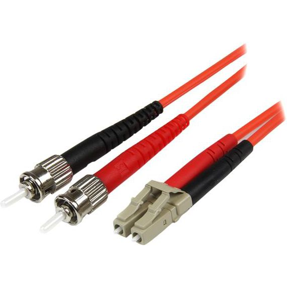 StarTech.com 50FIBLCST5 InfiniBand en Glasvezelkabel Rood