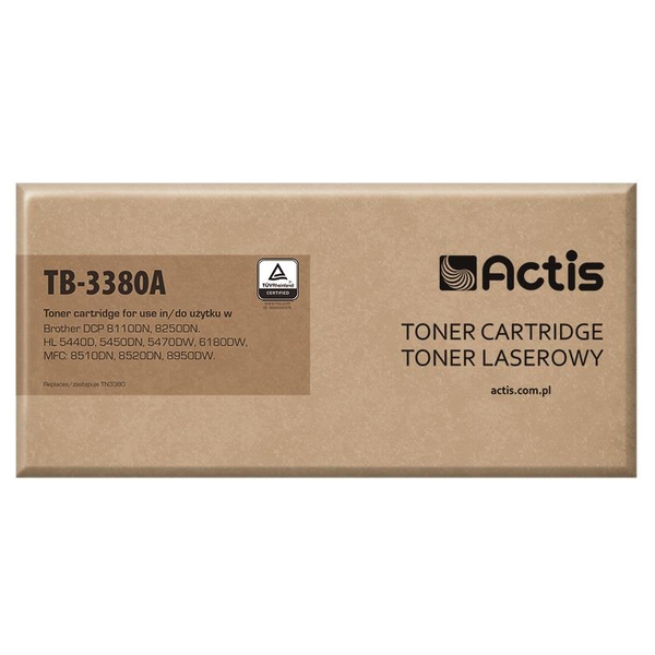 Toner Actis pro Brother TB-3380A černý (black)