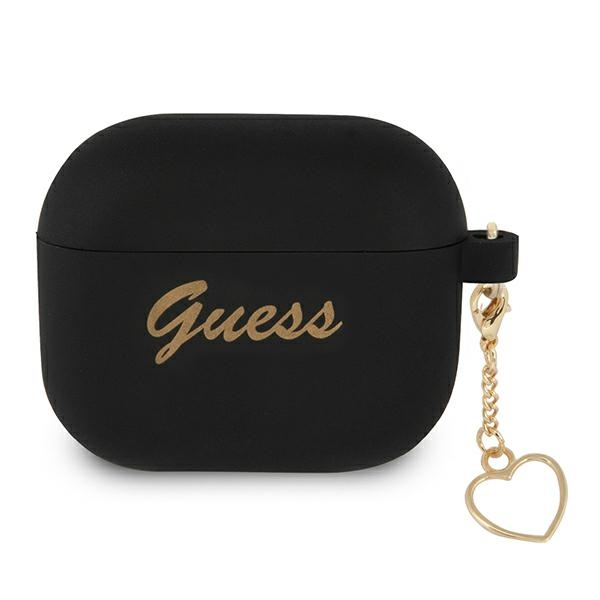 Flipové Pouzdro Guess pro Apple AirPods 3 černé