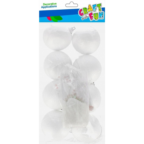  Craft with Fun OZDOBA DEK STYROP BOMBKA AKC 55MM OP8 CF 12/96
