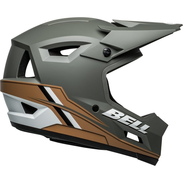 Bell Kask full face BELL SANCTION 2 DLX MIPS alpine matte dark gray tan roz. L (59-61 cm) (NEW 2024)
