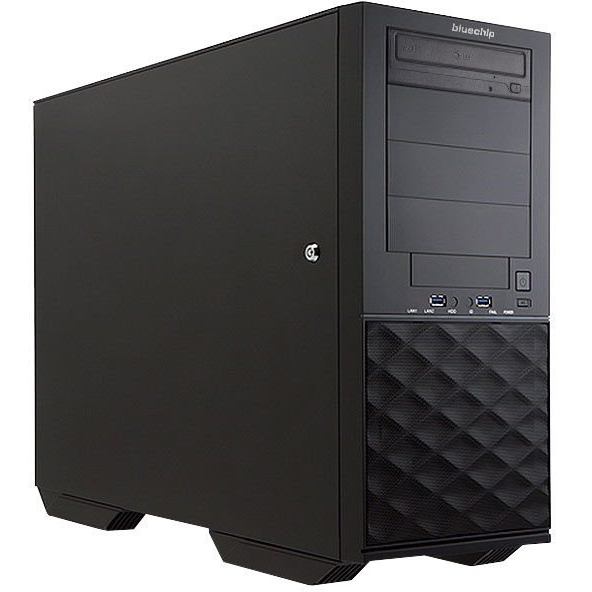 bluechip BUSINESSline Workstation WS3200 Intel Xeon Bronze 3204 48 GB DDR4-SDRAM 500 GB SSD NVIDIA RTX A2000 Windows 10 Pro for Workstations Tower Черен