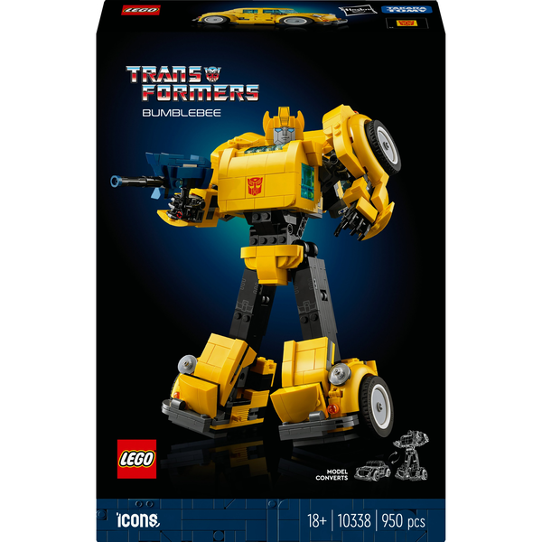 LEGO® Icons: 10338 - Transformers Bumblebee Építőjáték