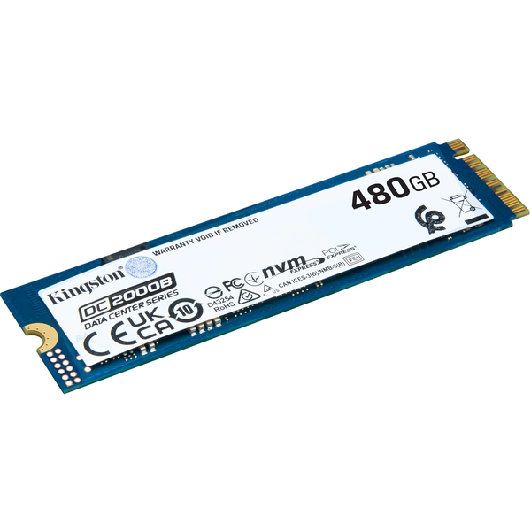 Kingston Technology DC2000B 480 GB PCI Express 4.0 NVMe 3D TLC