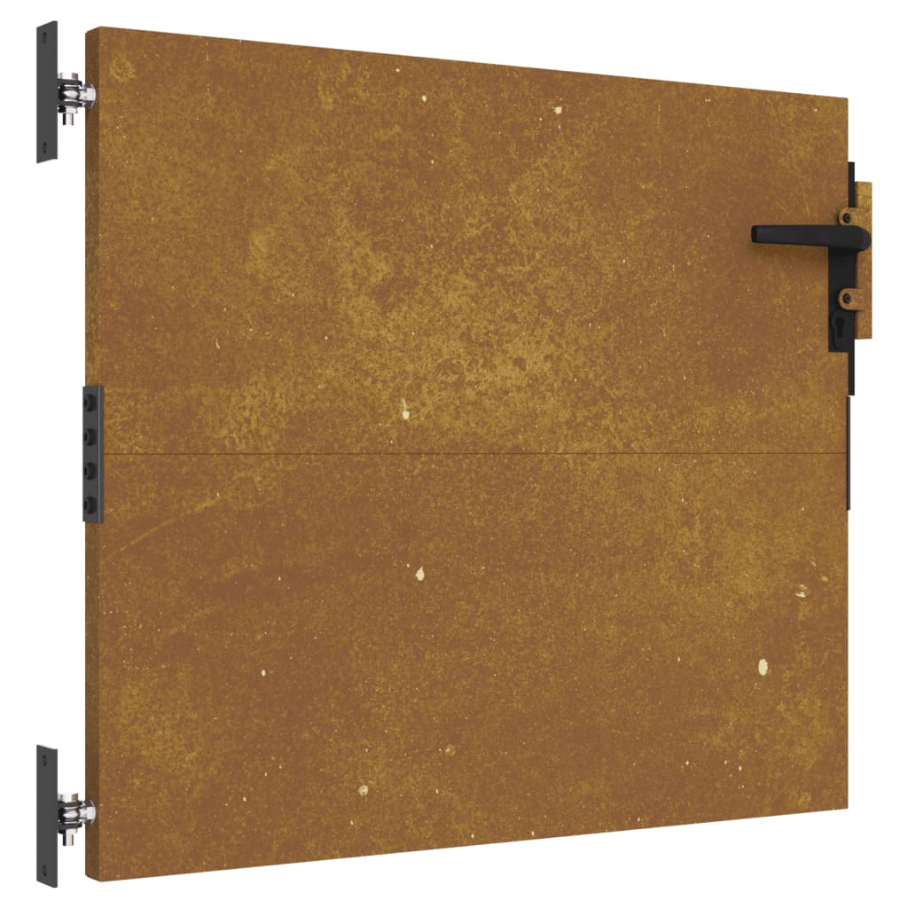 corten acél kerti kapu 85 x 75 cm (153256)