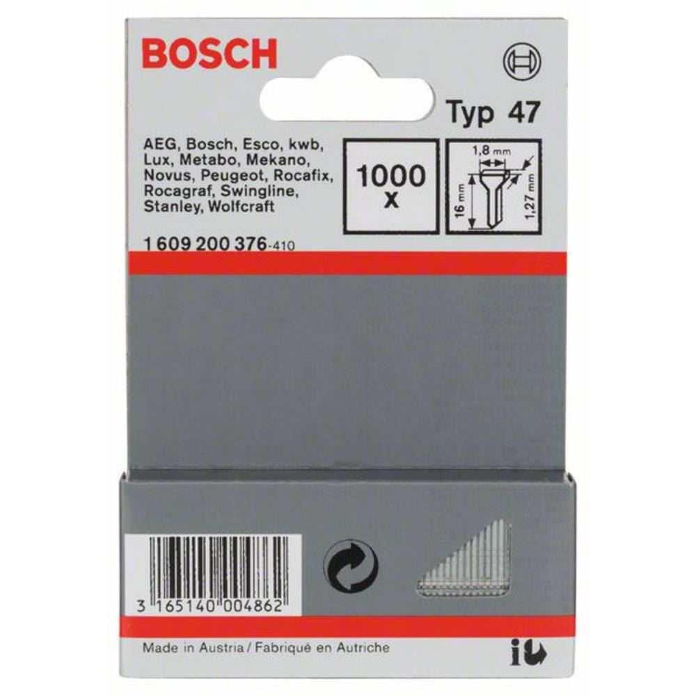 Bosch 47-es típusú szög 1000 db (1609200376) (bosch1609200376)